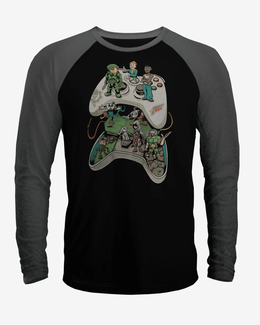 Polera Raglan Joystick 360