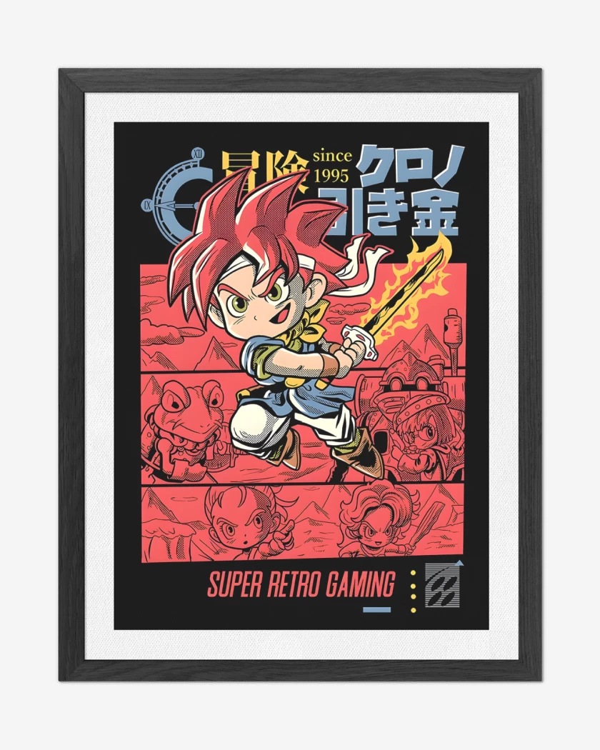Cuadro decorativo Negro de Chrono Trigger