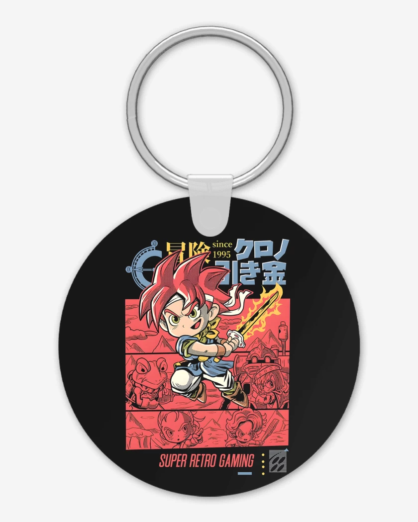 Llavero Negro de Chrono Trigger