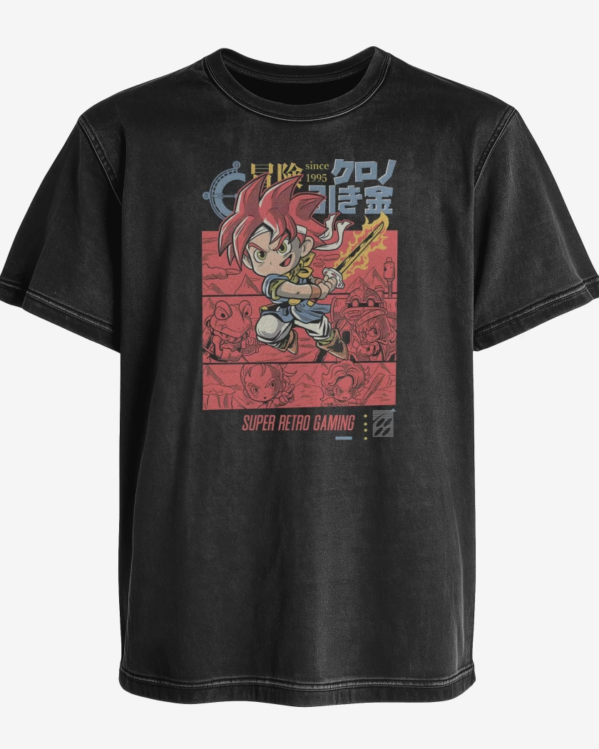 Polera desgastada Chrono Trigger