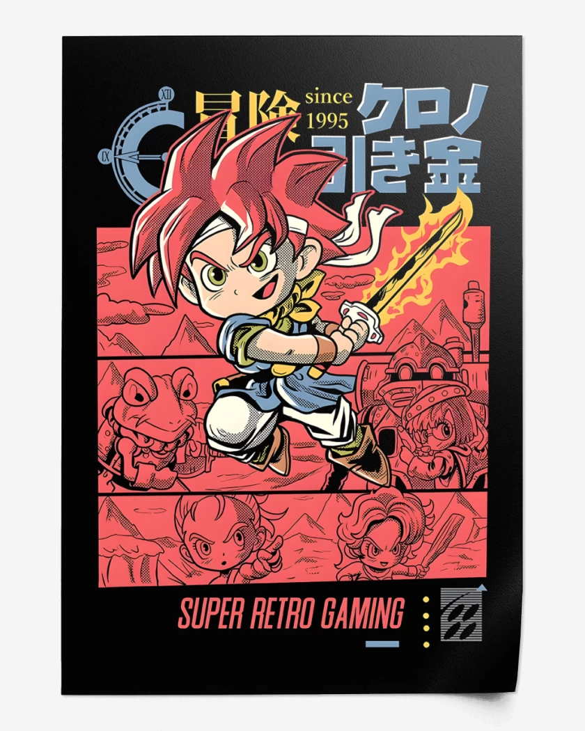 Print Negro de Chrono Trigger