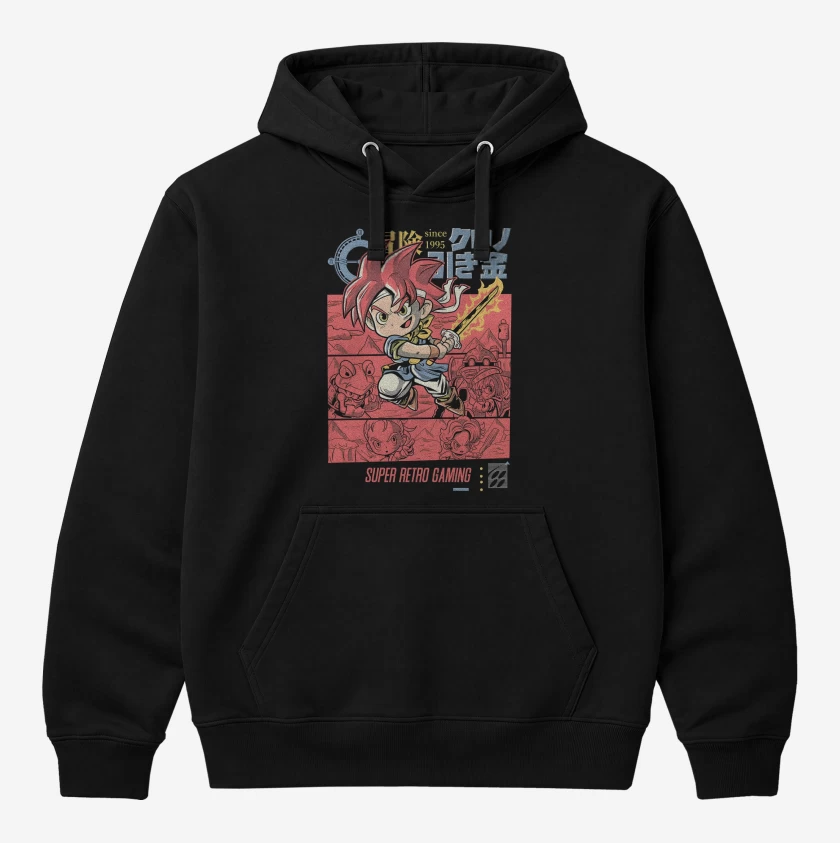 Polerón Canguro Negro de Chrono Trigger