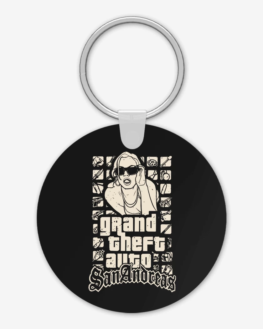 Llavero Grand Theft Auto San Andreas