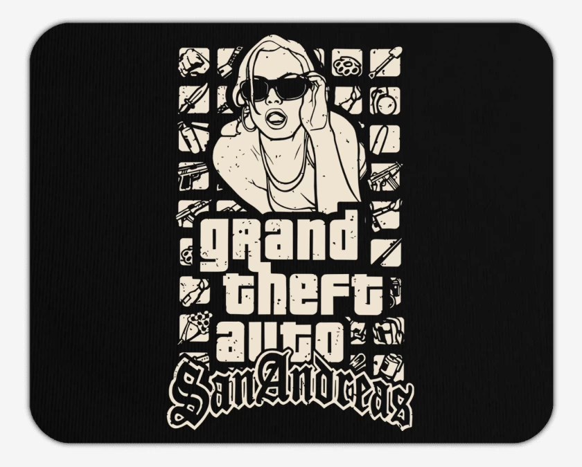 Mousepad Grand Theft Auto San Andreas