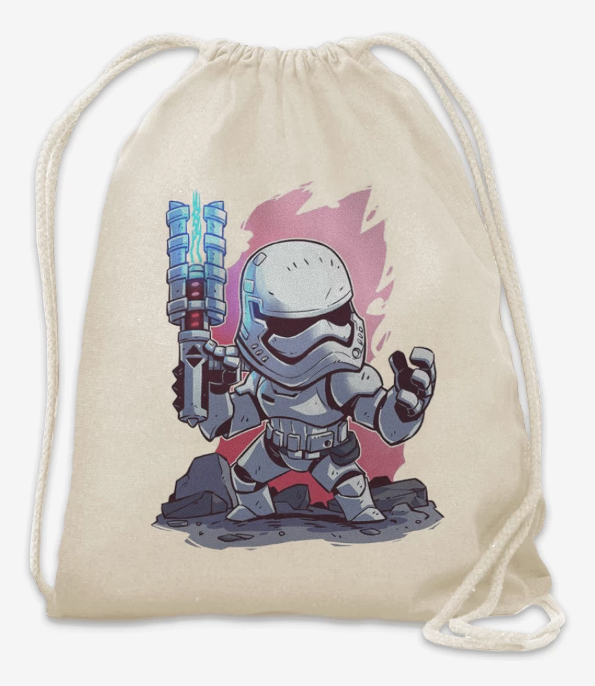 Mochila Blanco de Chibi Trooper