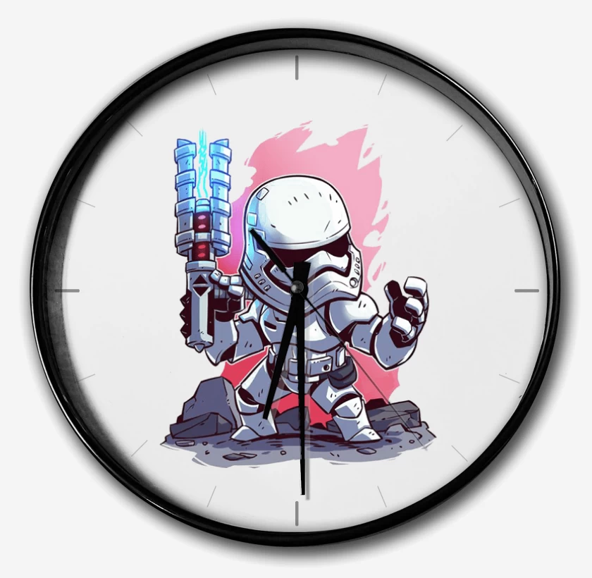 Reloj Blanco de Chibi Trooper