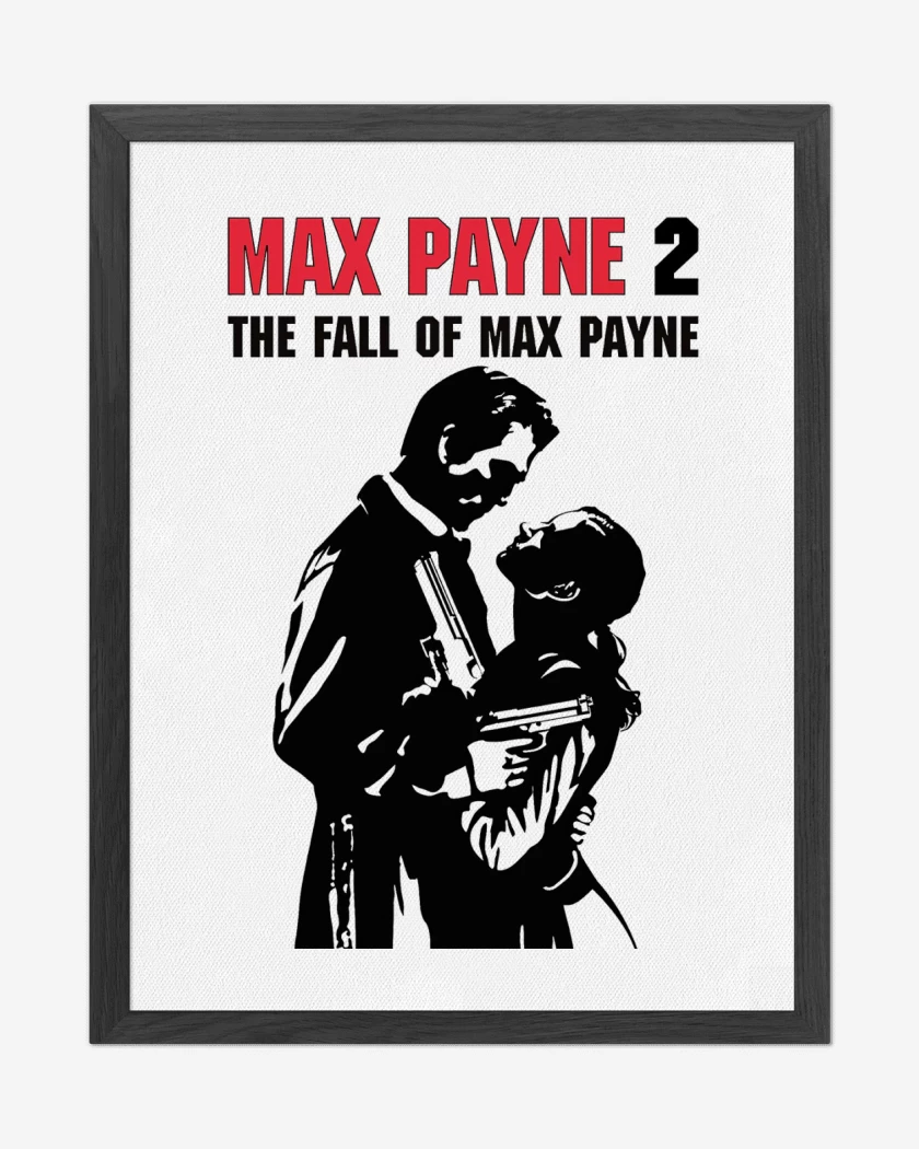 Cuadro decorativo Blanco de Max Payne 2 The Fall of Max Payne