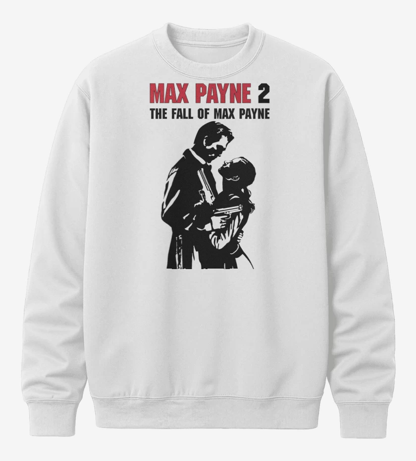 Poleron polo Blanco de Max Payne 2 The Fall of Max Payne