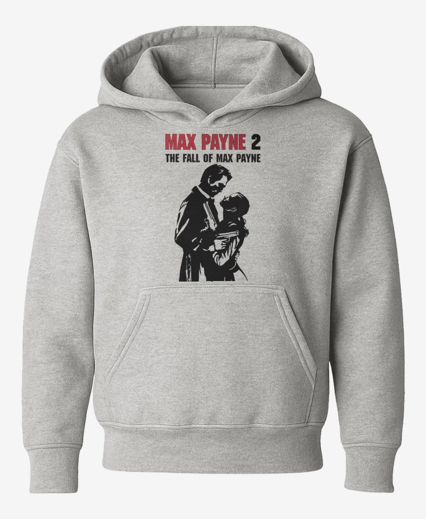 Poleron de niño Gris Melange de Max Payne 2 The Fall of Max Payne