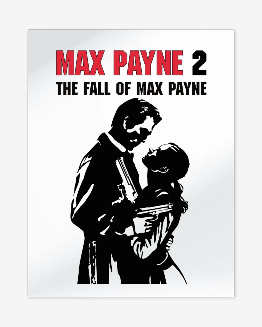 Print metalico Blanco de Max Payne 2 The Fall of Max Payne