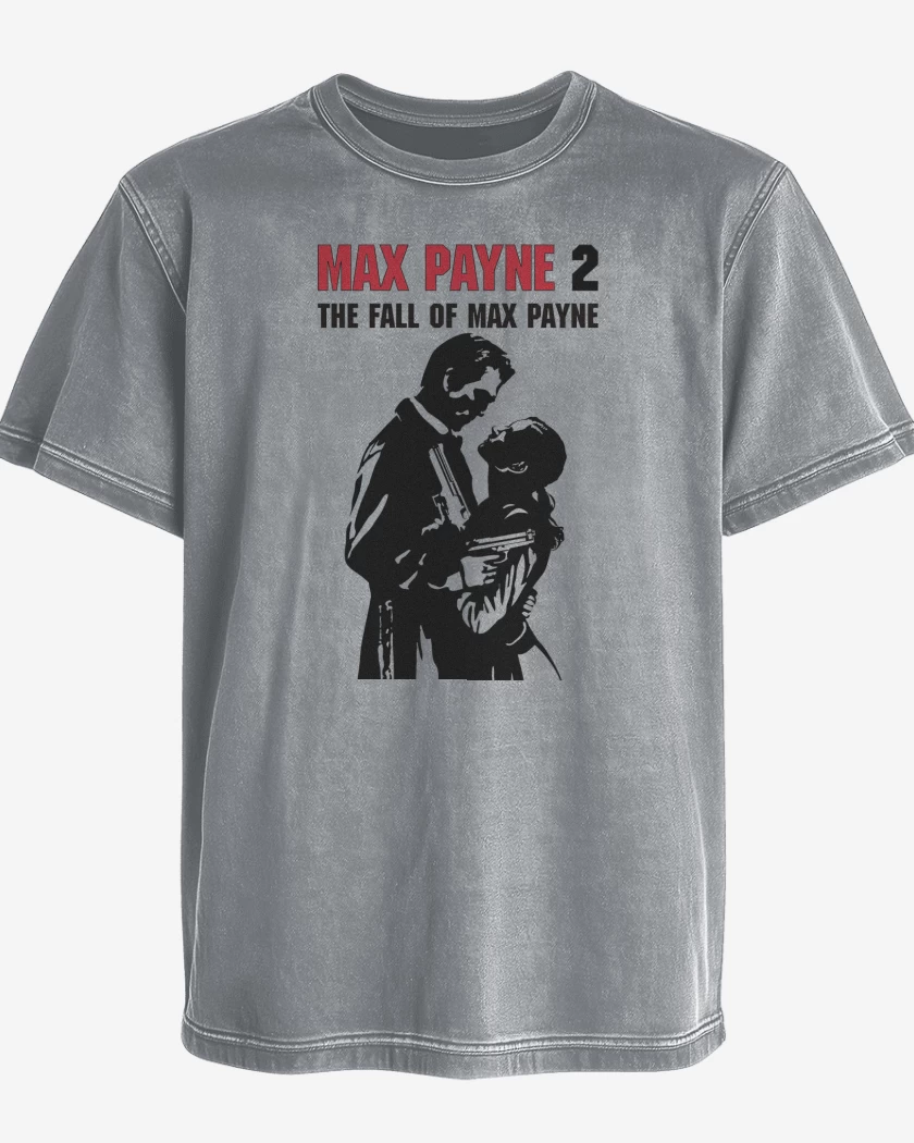 Polera desgastada Max Payne 2 The Fall of Max Payne