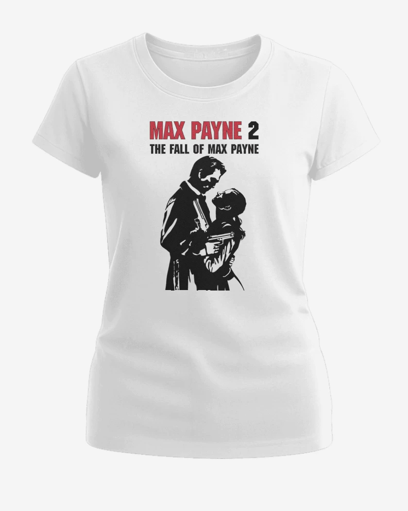 Polera de Mujer Blanco de Max Payne 2 The Fall of Max Payne