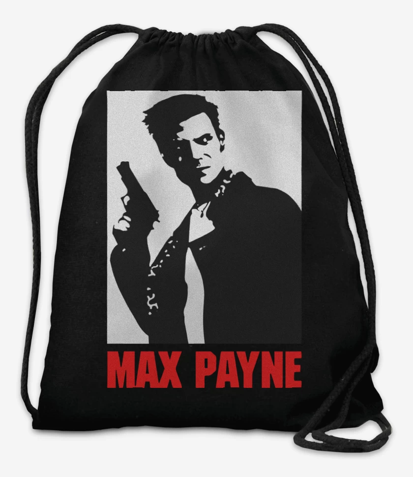 Mochila Negro de Max Payne