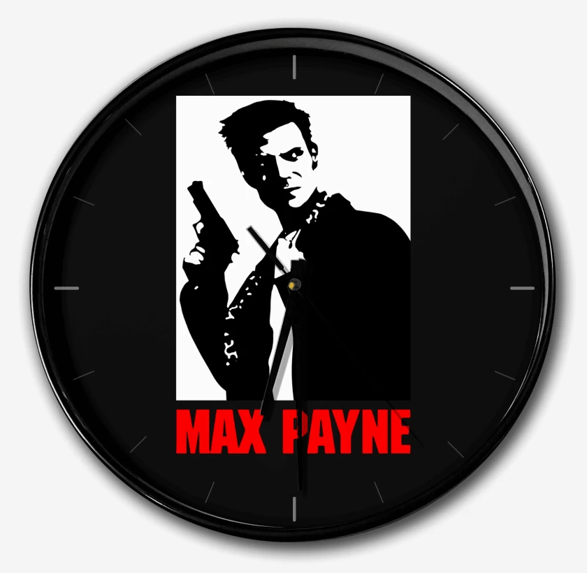 Reloj Negro de Max Payne