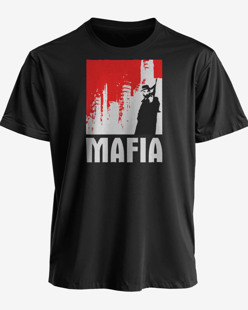 Polera premium Negro de Mafia