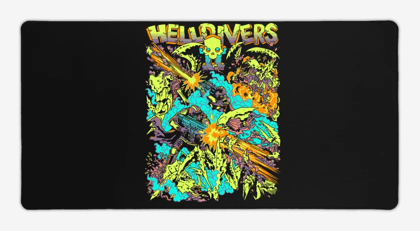 Mouse pad Gamer Helldivers 2 For Democracy
