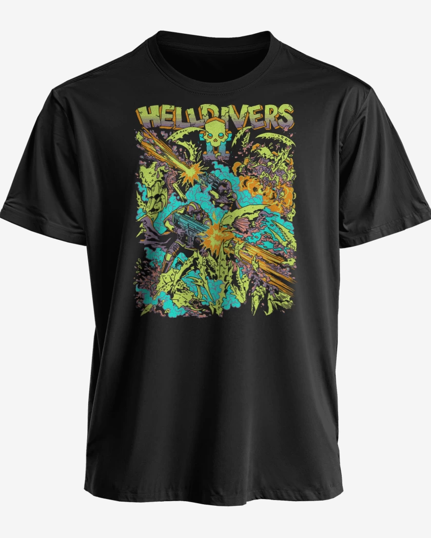 Polera Helldivers 2 For Democracy