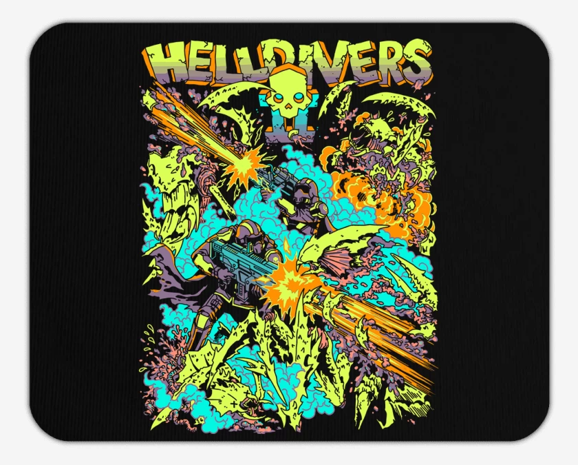 Mousepad Helldivers 2 For Democracy