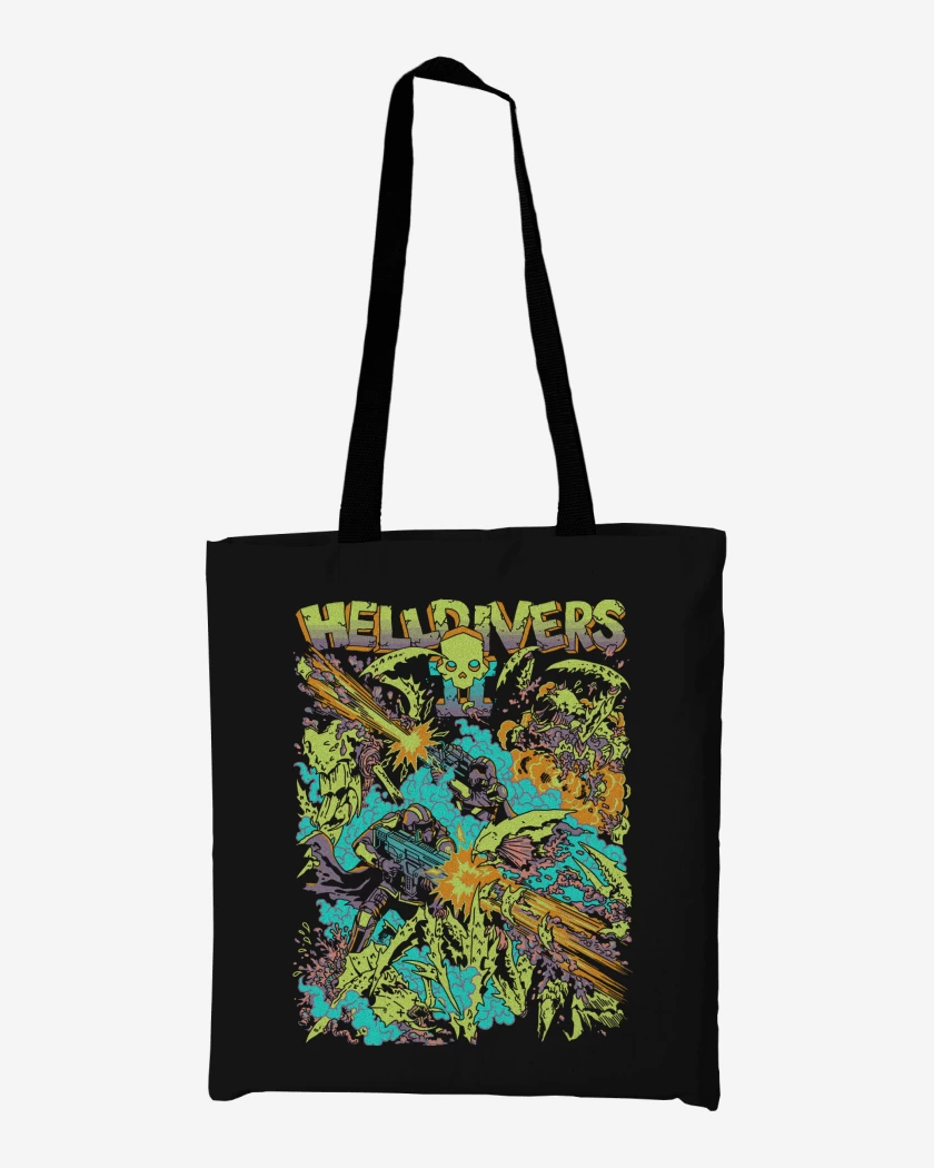 Totebag Helldivers 2 For Democracy