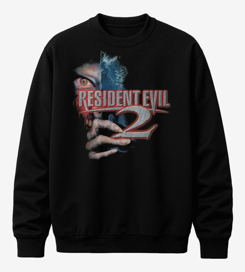 Poleron polo Negro de Resident Evil 2