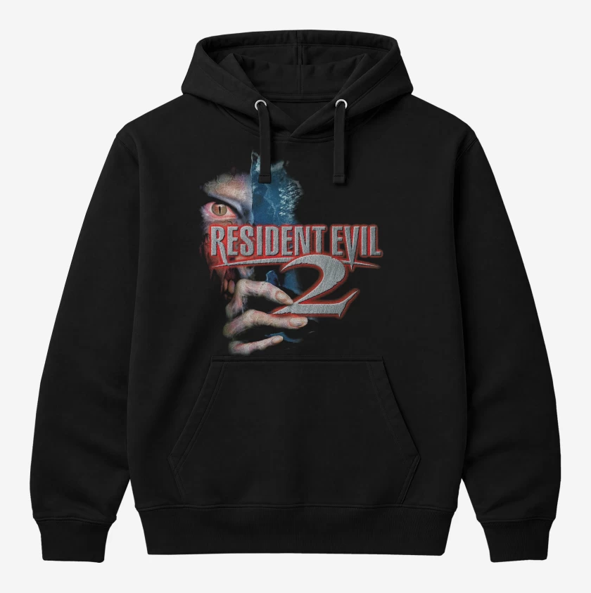 Polerón Canguro Negro de Resident Evil 2