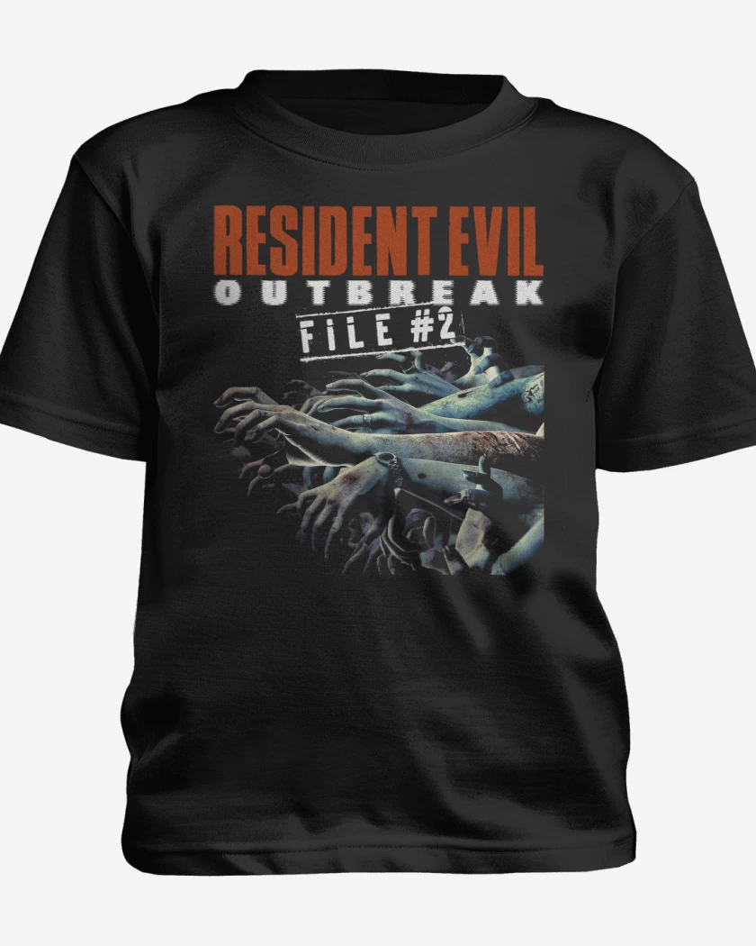 Polera de niño Negro de Resident Evil Outbreak File 2