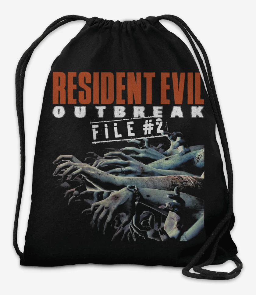 Mochila Negro de Resident Evil Outbreak File 2