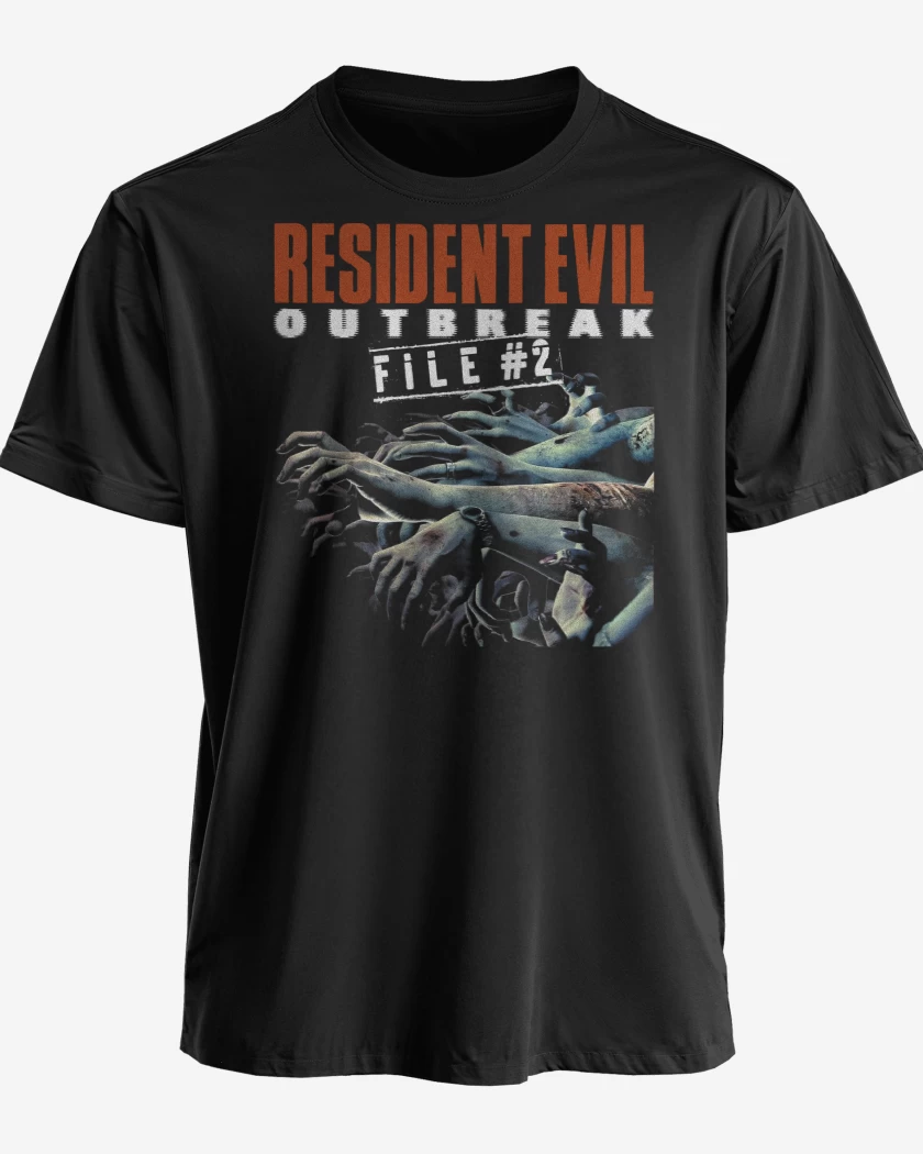 Polera premium Negro de Resident Evil Outbreak File 2