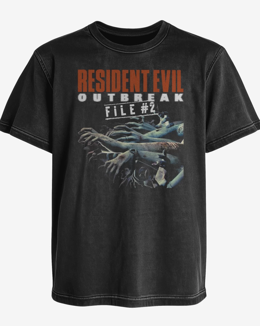 Polera desgastada Resident Evil Outbreak File 2