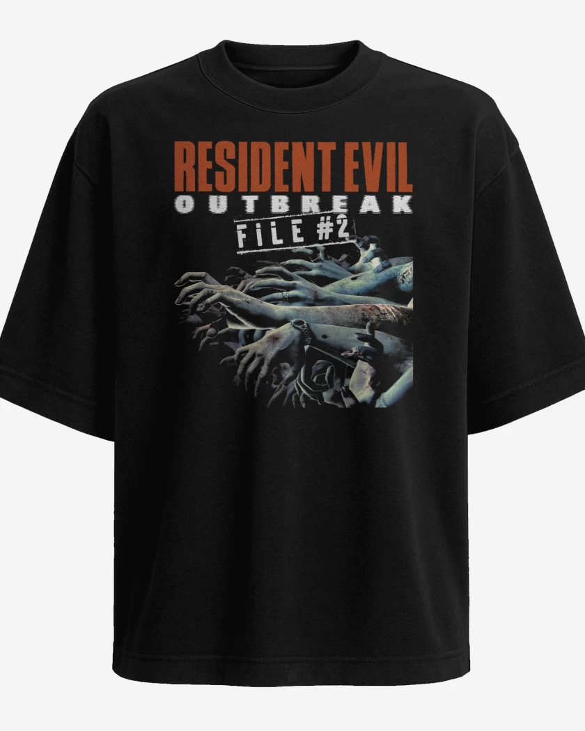 Polera Oversize Resident Evil Outbreak File 2