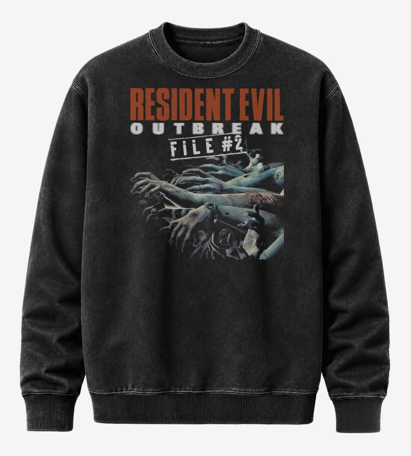Poleron Polo Acid Wash Resident Evil Outbreak File 2