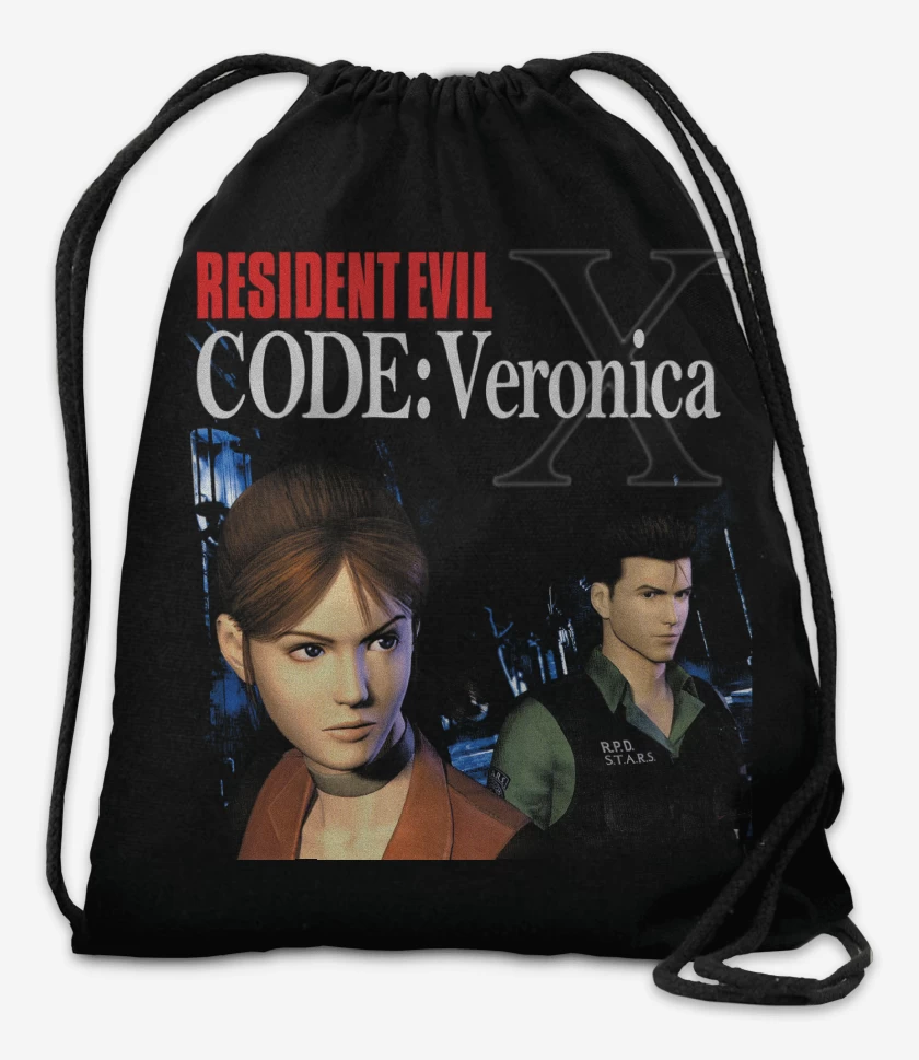 Mochila Negro de Resident Evil Code Veronica