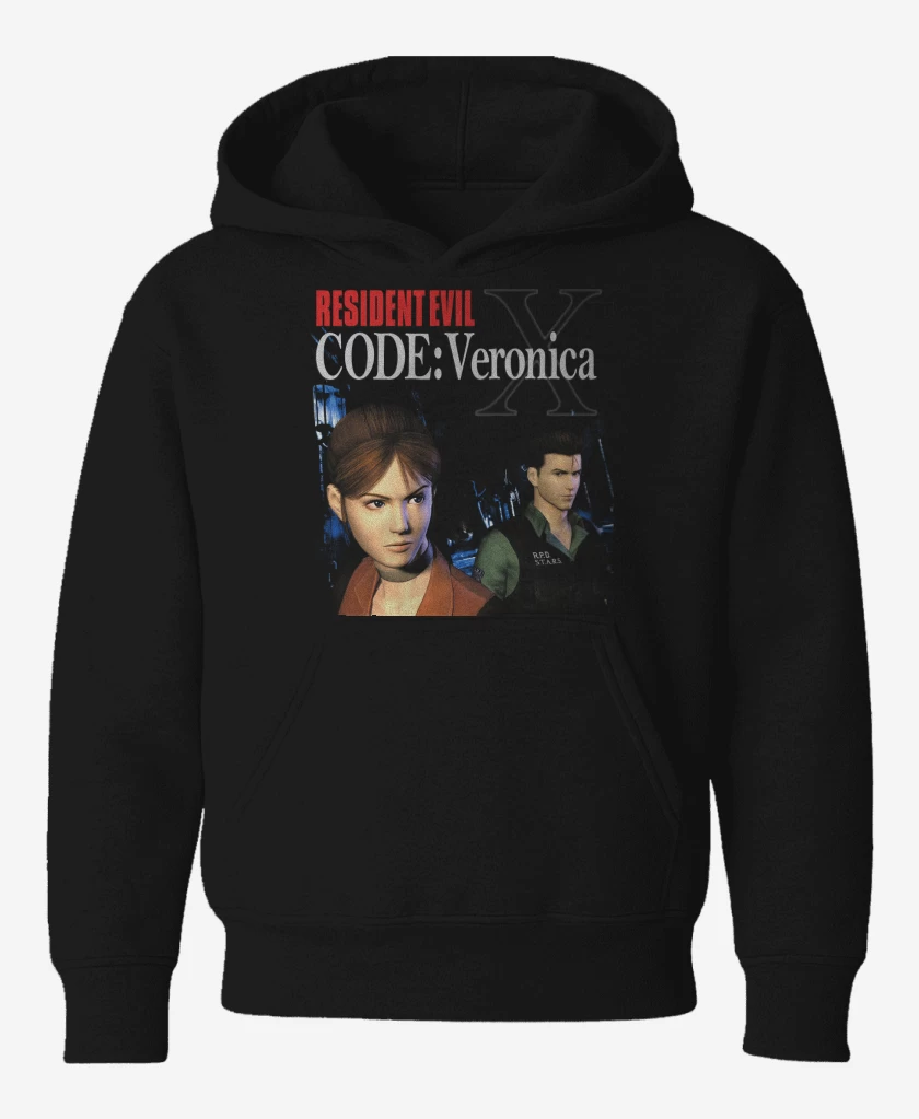 Poleron de niño Negro de Resident Evil Code Veronica