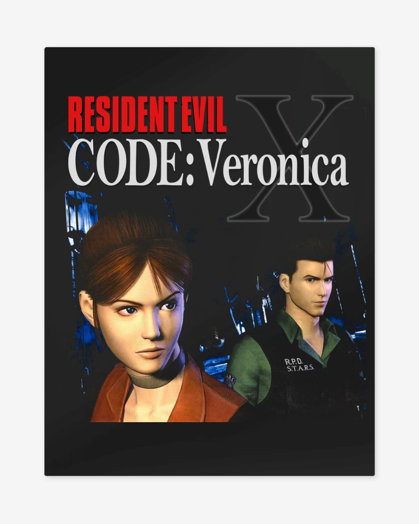 Print metalico Resident Evil Code Veronica