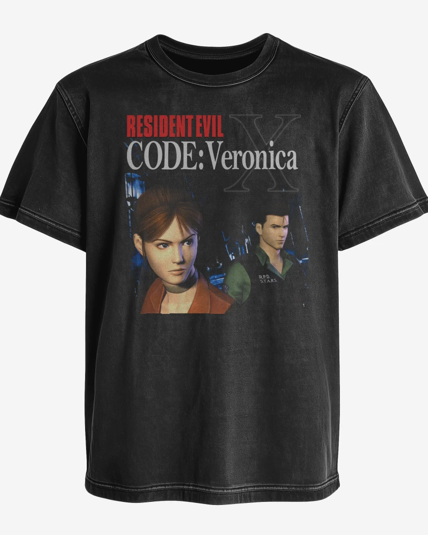 Polera desgastada Resident Evil Code Veronica
