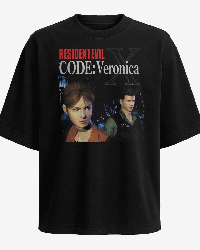Polera Oversize Resident Evil Code Veronica
