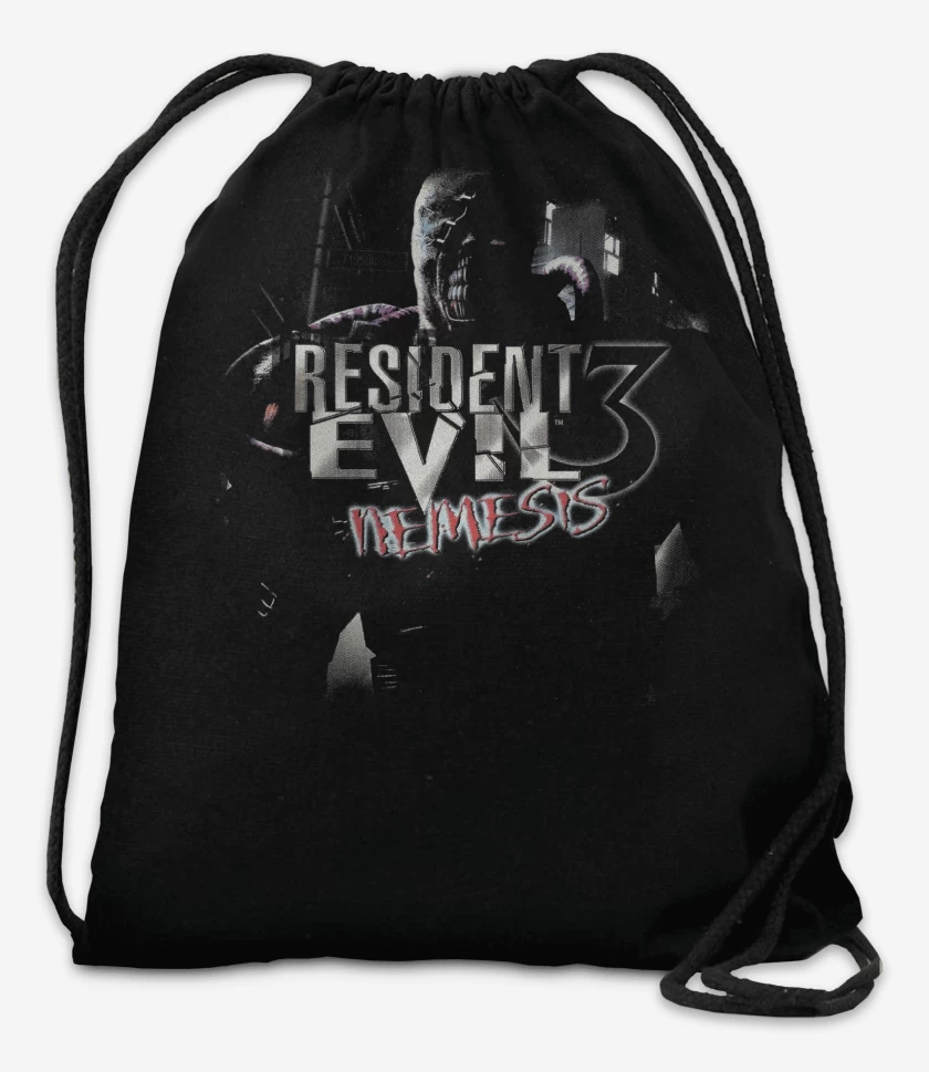 Mochila Negro de Resident Evil 3 Nemesis|