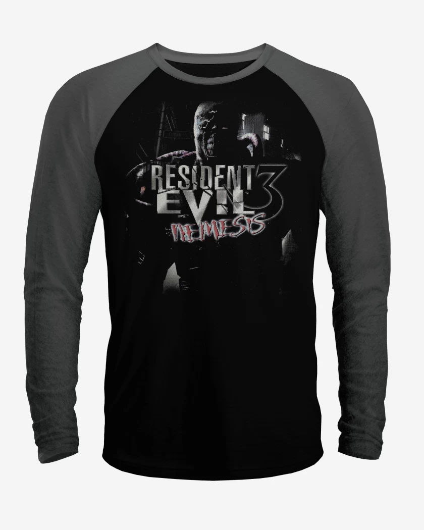 Polera Raglan Resident Evil 3 Nemesis|
