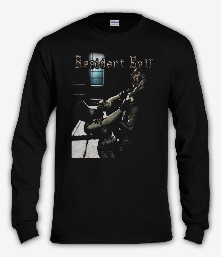 Polera manga larga Negro de Resident Evil Remake