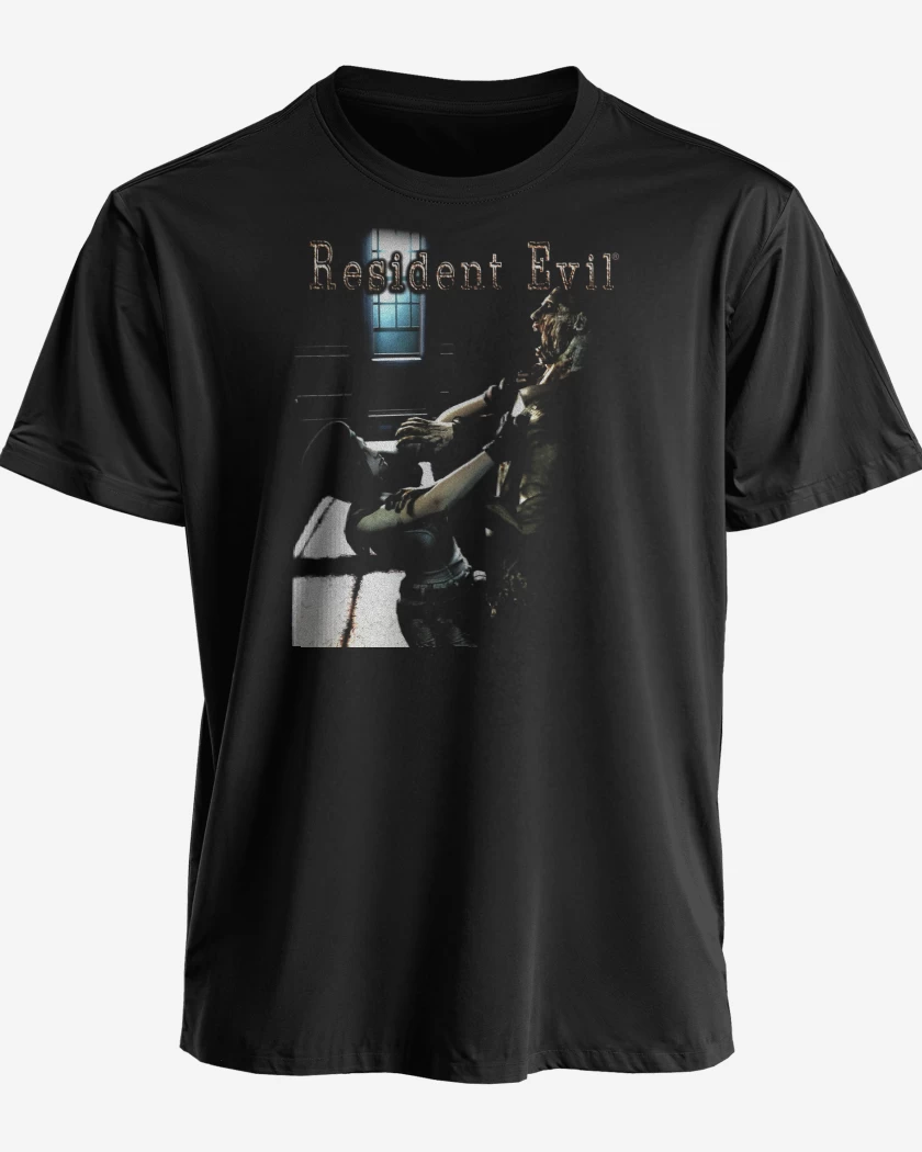 Polera premium Negro de Resident Evil Remake