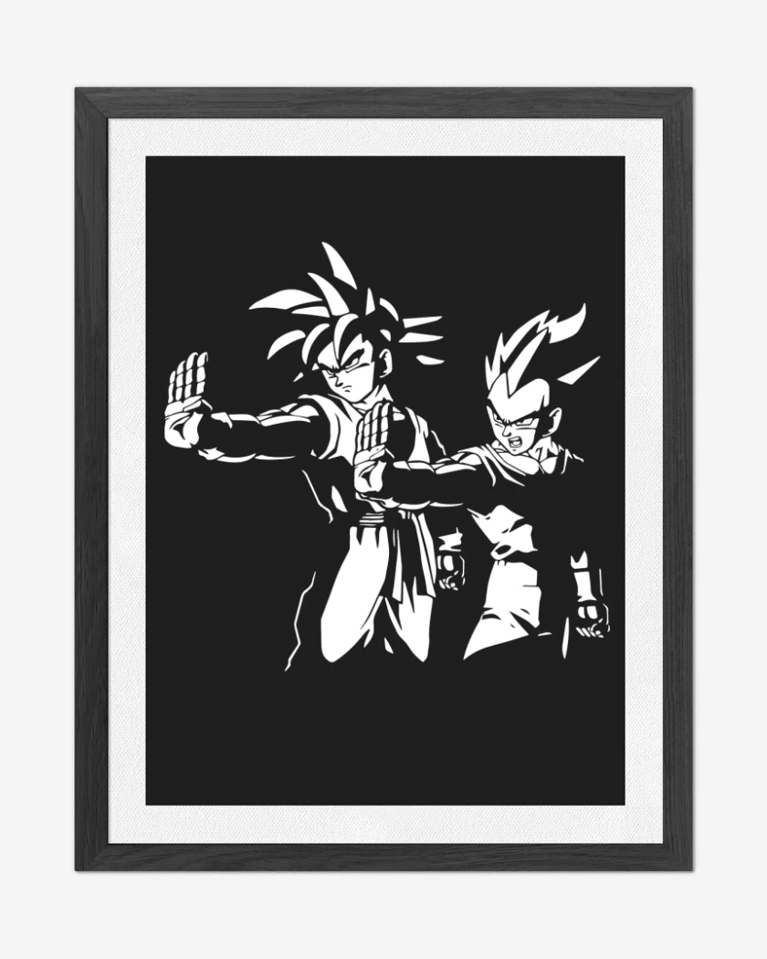 Cuadro decorativo Saiyan Fiction