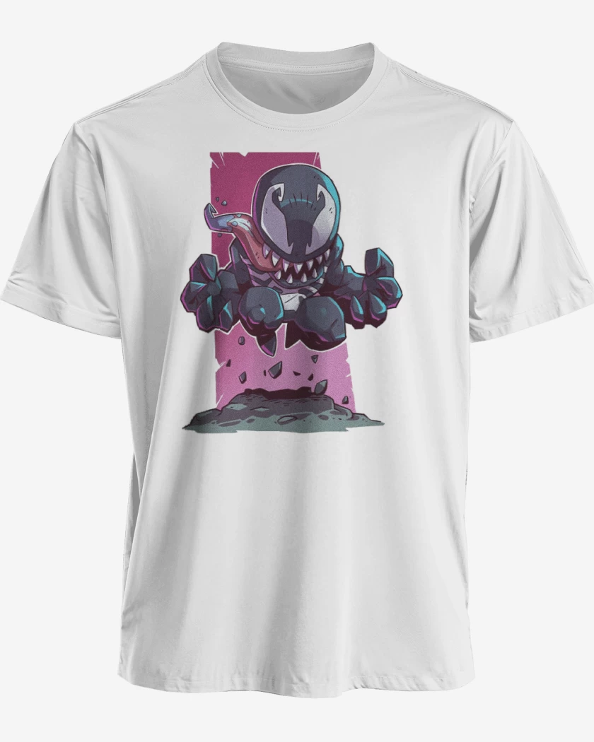 Polera premium Blanco de Chibi Veneno