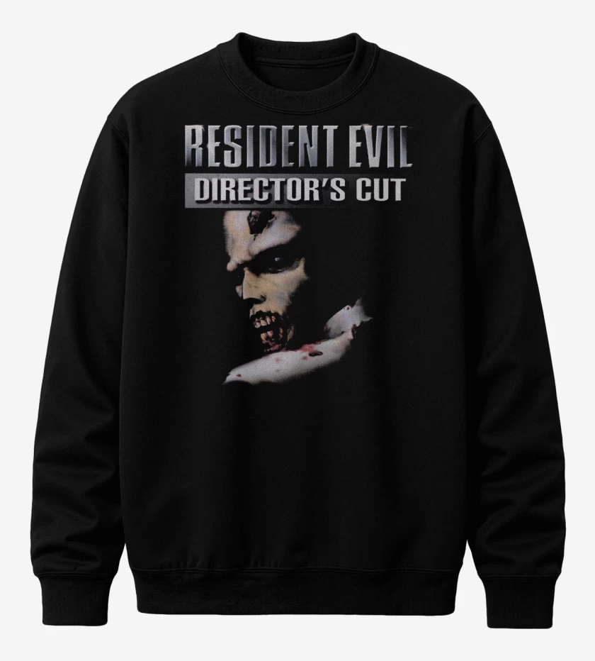 Poleron polo Negro de Resident Evil Directors Cuts