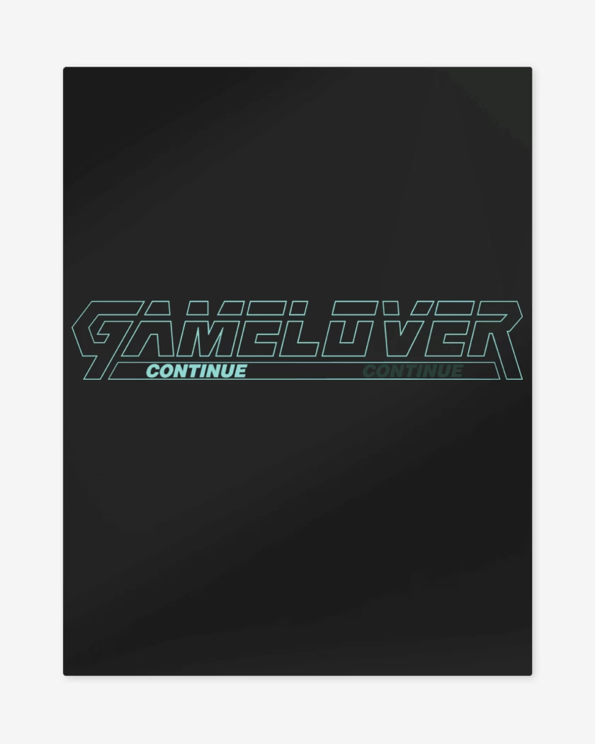 Print metalico Negro de Metal Gear Solid  Game Lover