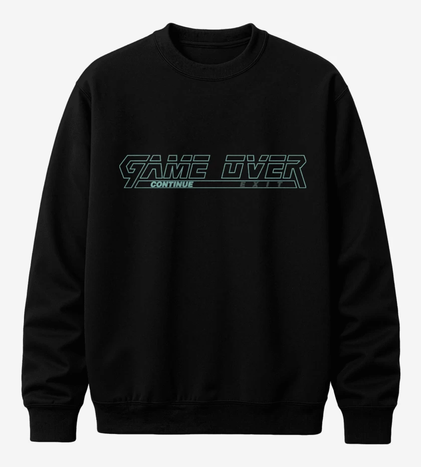 Poleron polo Negro de Metal Gear Solid Game Over