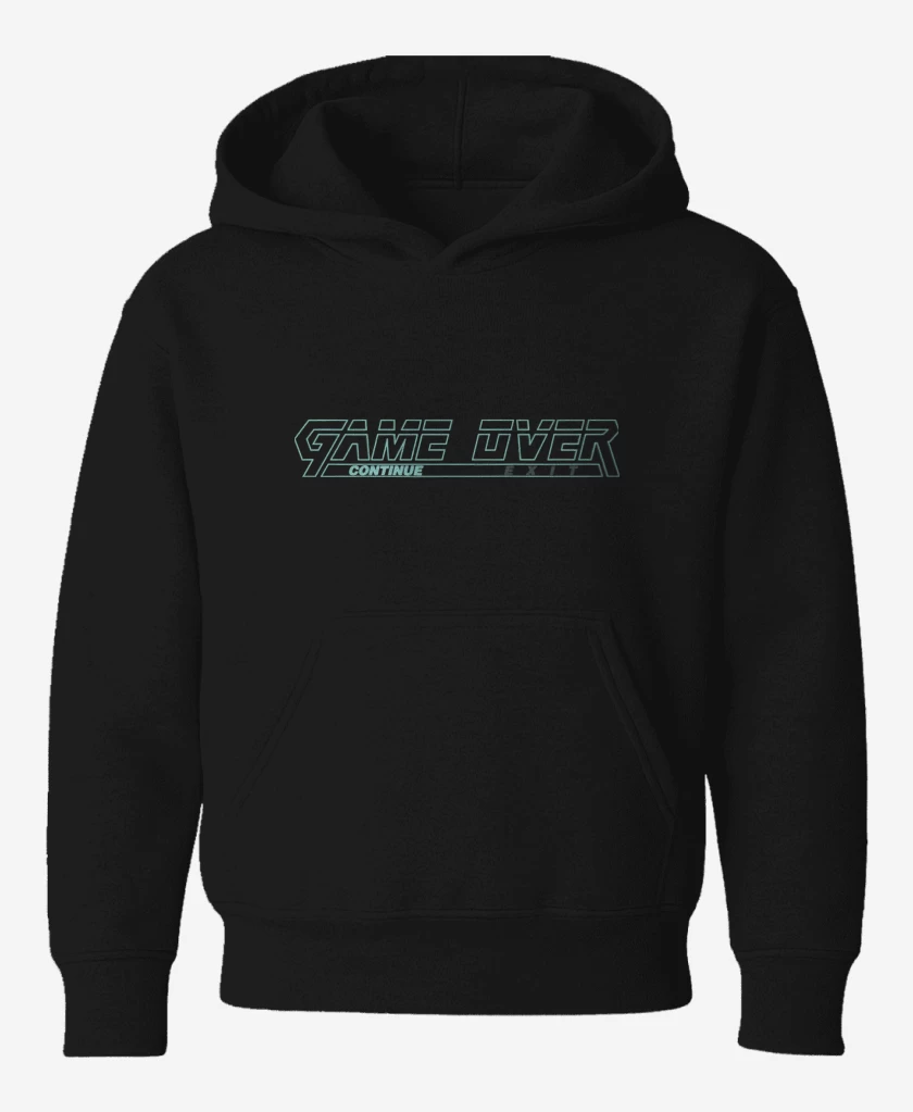 Poleron de niño Negro de Metal Gear Solid Game Over