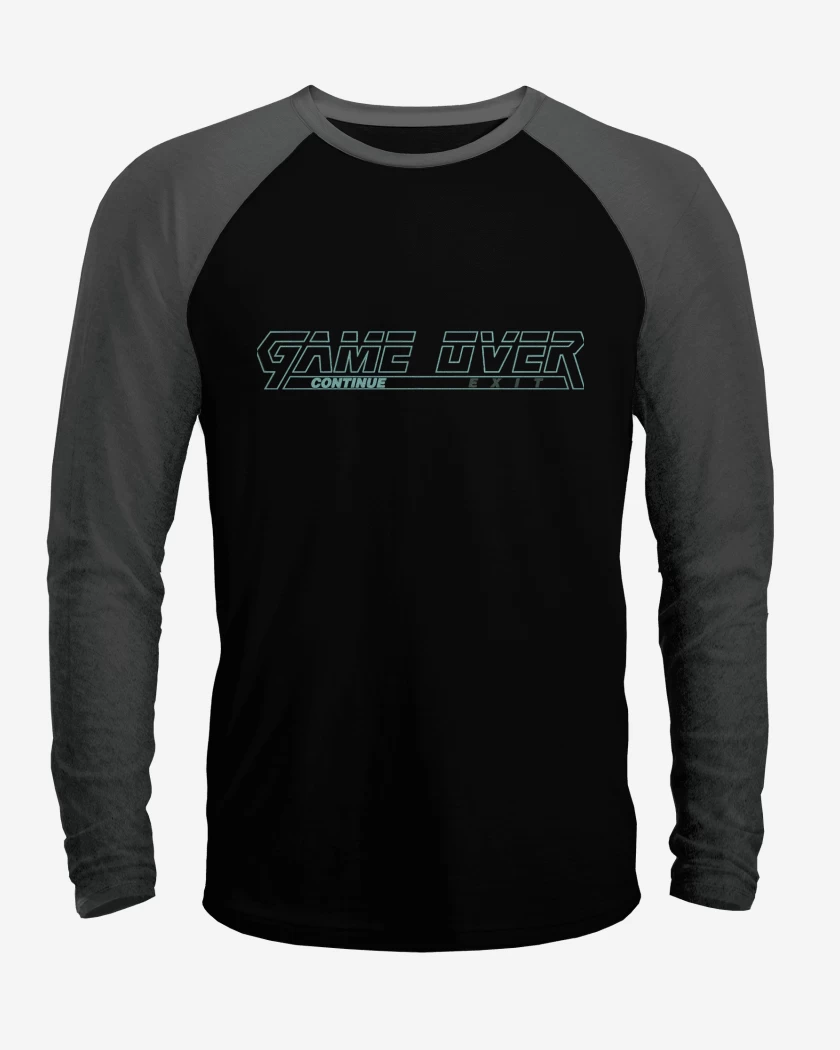 Polera Raglan Metal Gear Solid Game Over