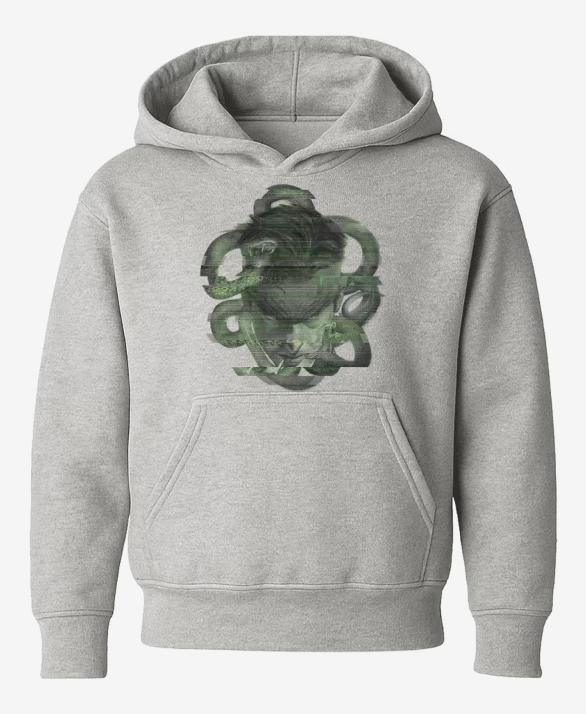 Poleron de niño Gris Melange de Metal Gear Solid Snake