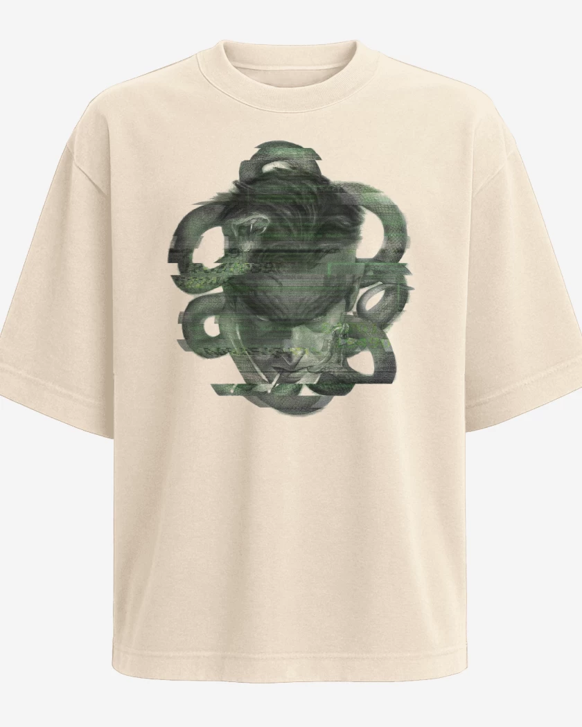 Polera Oversize Beige de Metal Gear Solid Snake