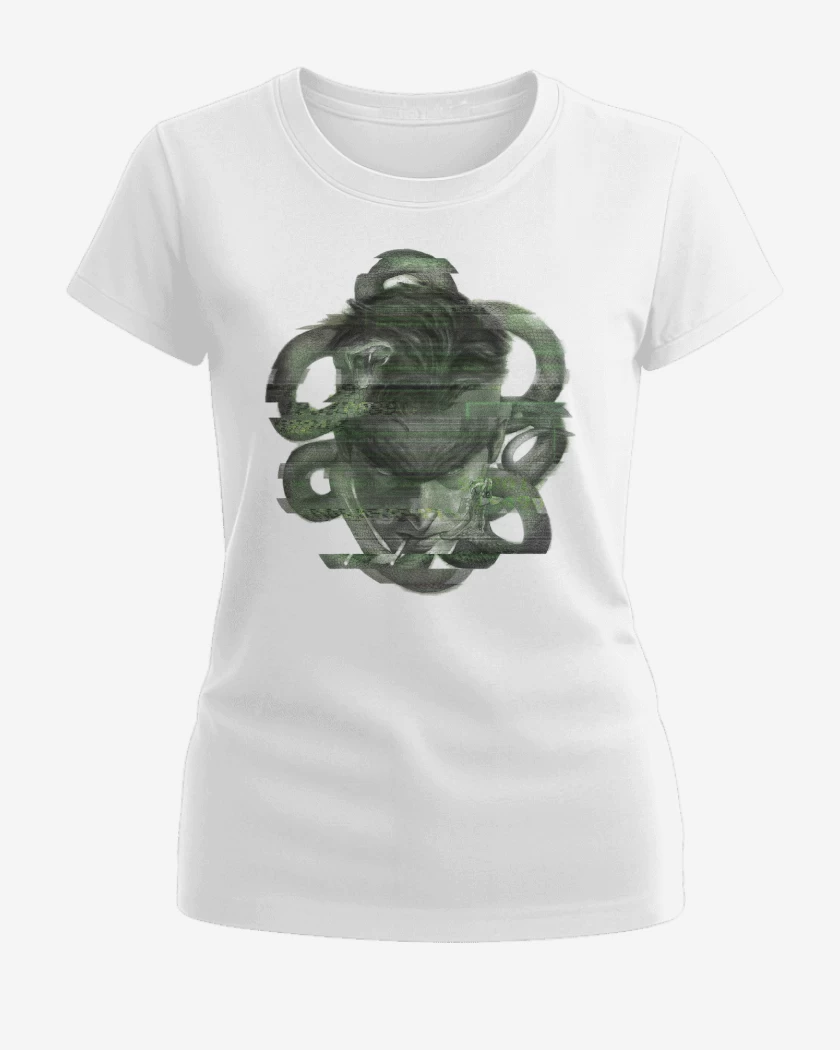 Polera de Mujer Blanco de Metal Gear Solid Snake